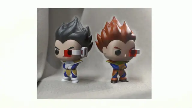 VEGETA FUNKO STYLO — modelo 3D