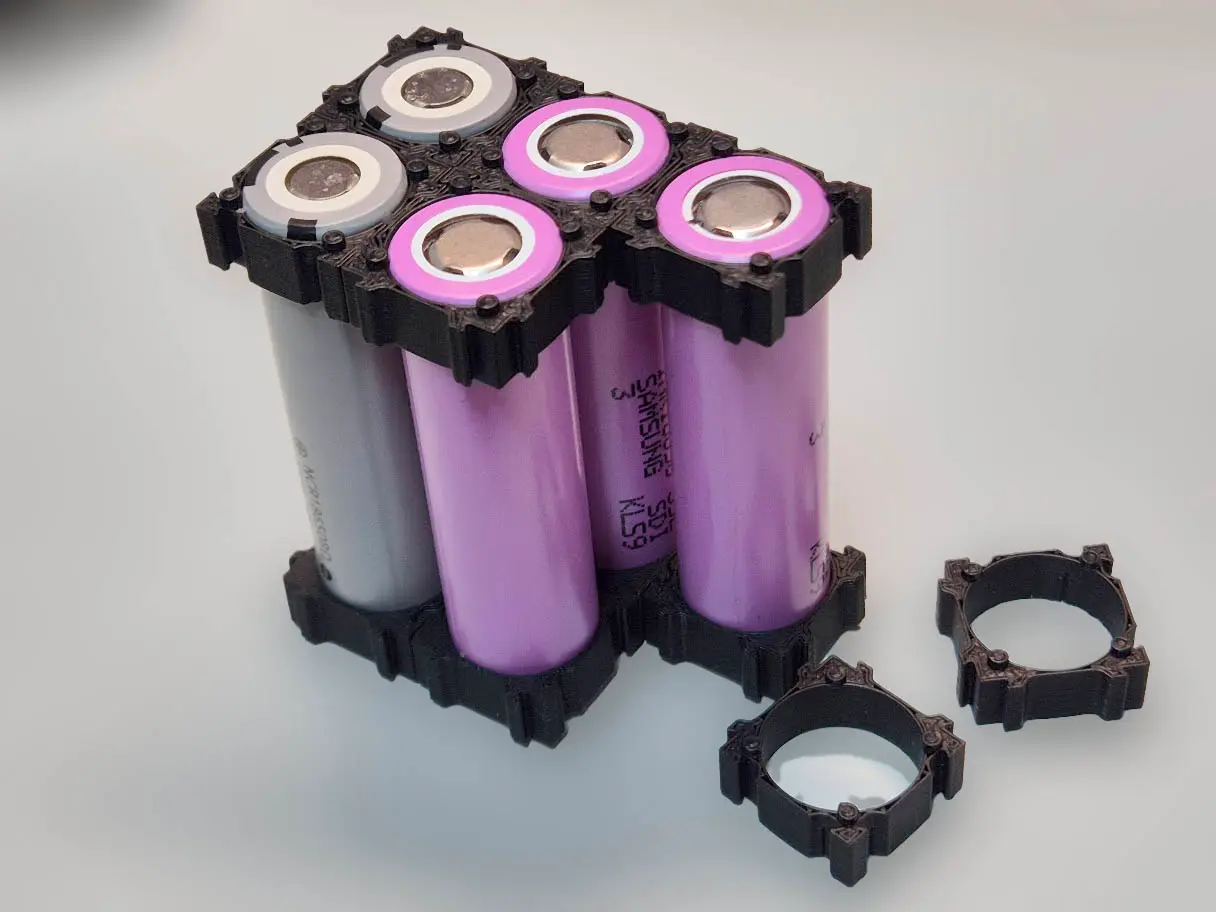 18650 Battery Modular Bracket — modelo 3D