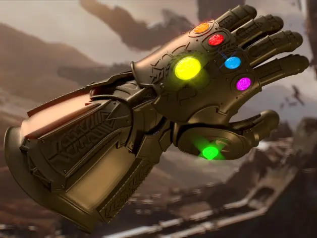 Life-Size Infinity Gauntlet - Avengers: Infinity War — modelo 3D