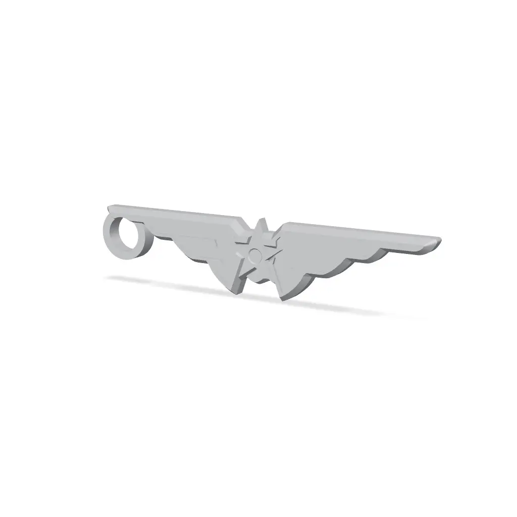 Warhawk Keychain Charm — modelo 3D