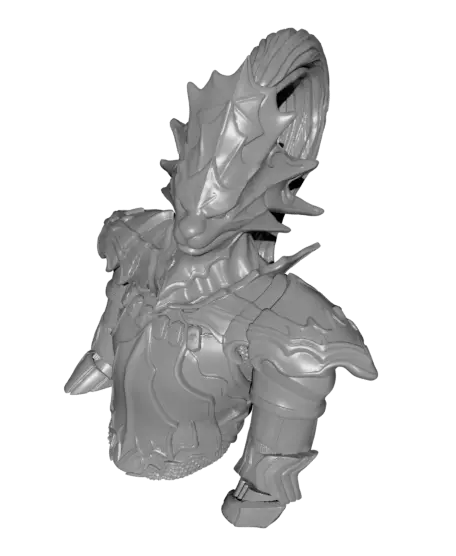 Dragon Slayer Ornstein Bust (Pre-Supported) — modelo 3D