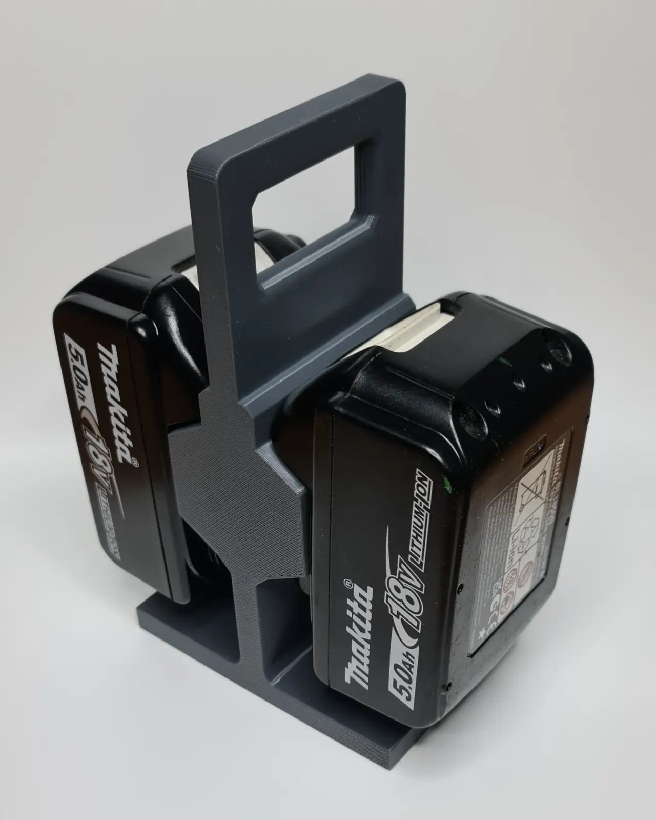Makita 18V battery carrier/holder — modelo 3D