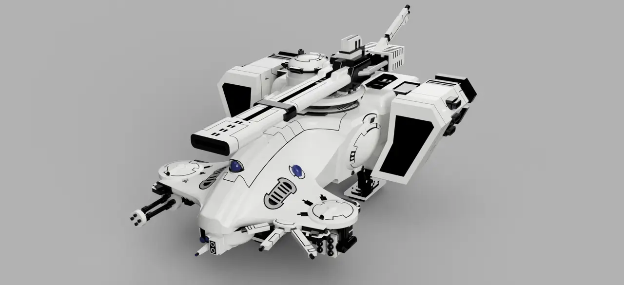 2 PI TX7 Hammerhead — modelo 3D