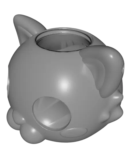 Cat Head Bag — modelo 3D