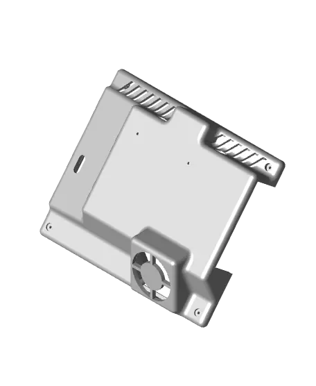 Raspberry Pi 4 5inch TFT Display Case with Fan — modelo 3D