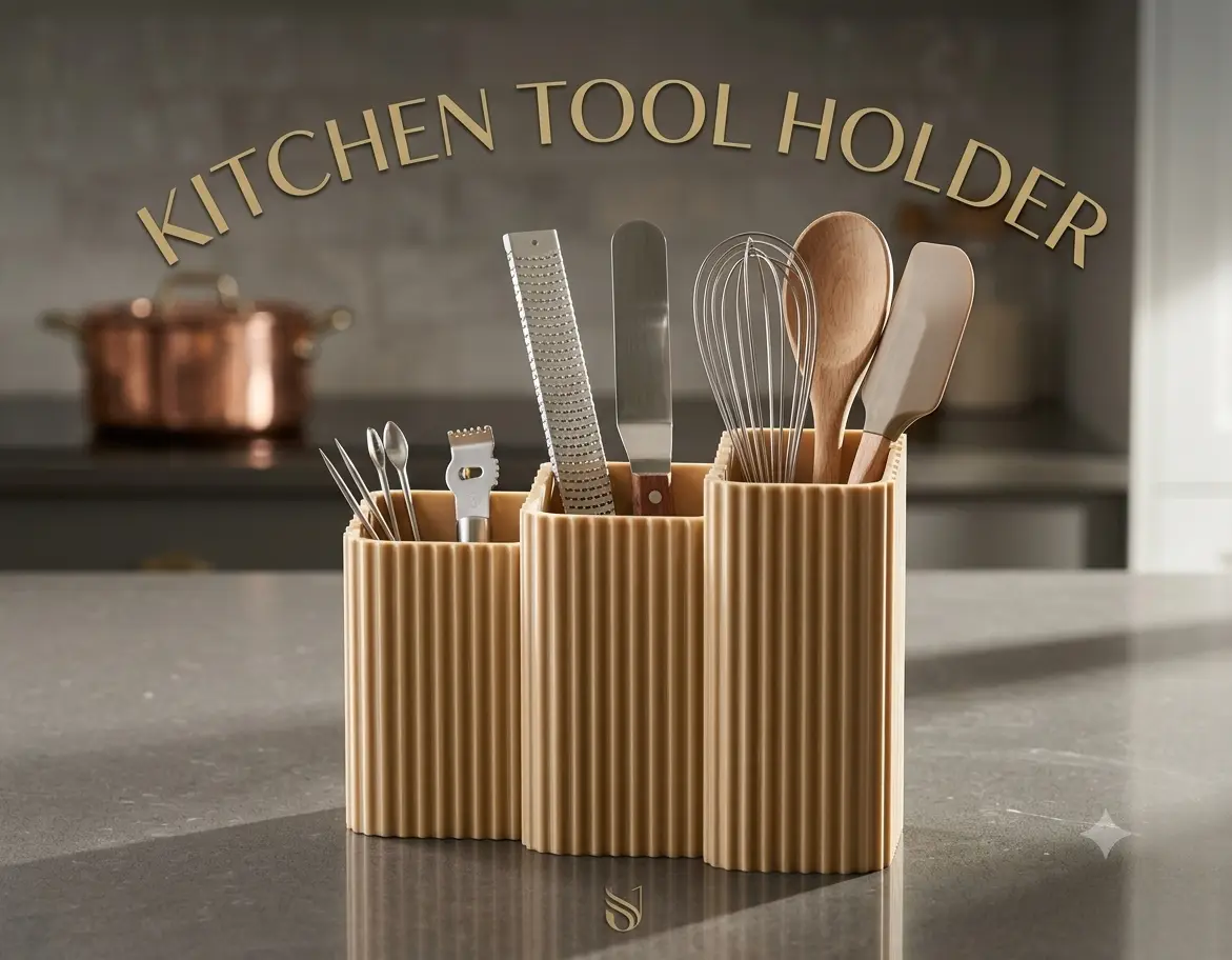 Kitchen Tool Holder — modelo 3D