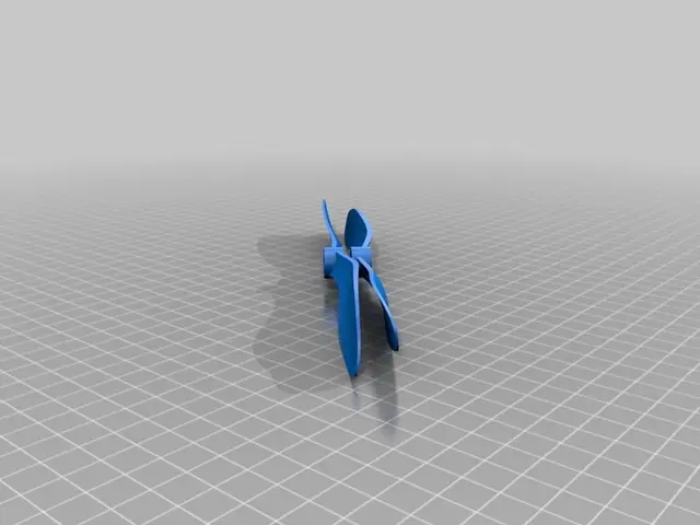 8040 Propeller Optimized for Printing, V1.0 — modelo 3D