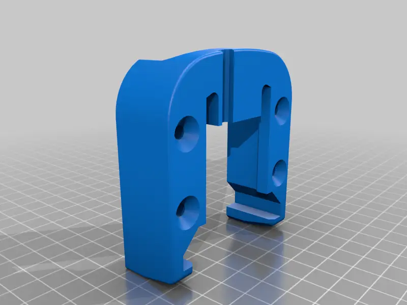 Milwaukee M18 battery holder — modelo 3D