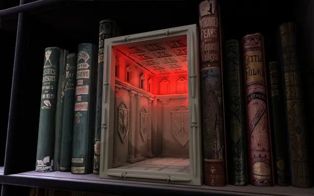 Crosslances Booknook — modelo 3D