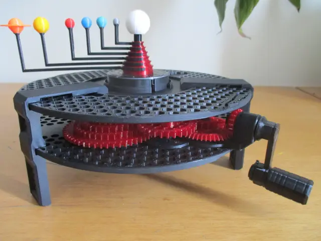Spooletarium - Mechanical Solar System — modelo 3D