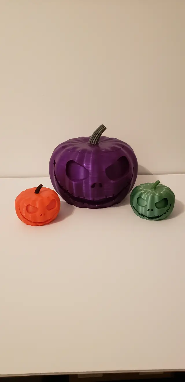 Jack Skellington Pumpkin — modelo 3D