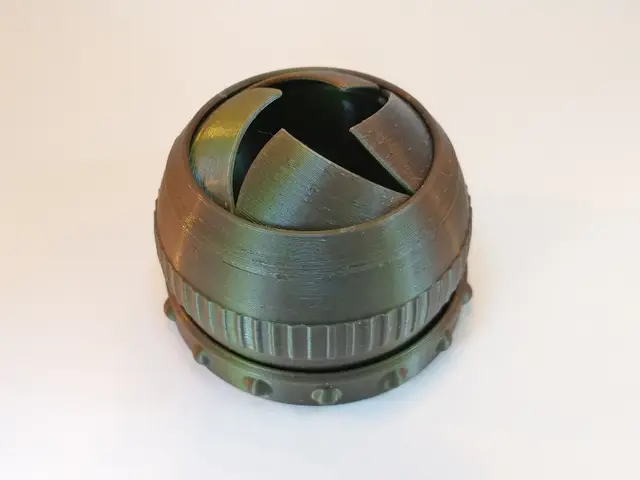 Print-In-Place Iris Box (locking) — modelo 3D
