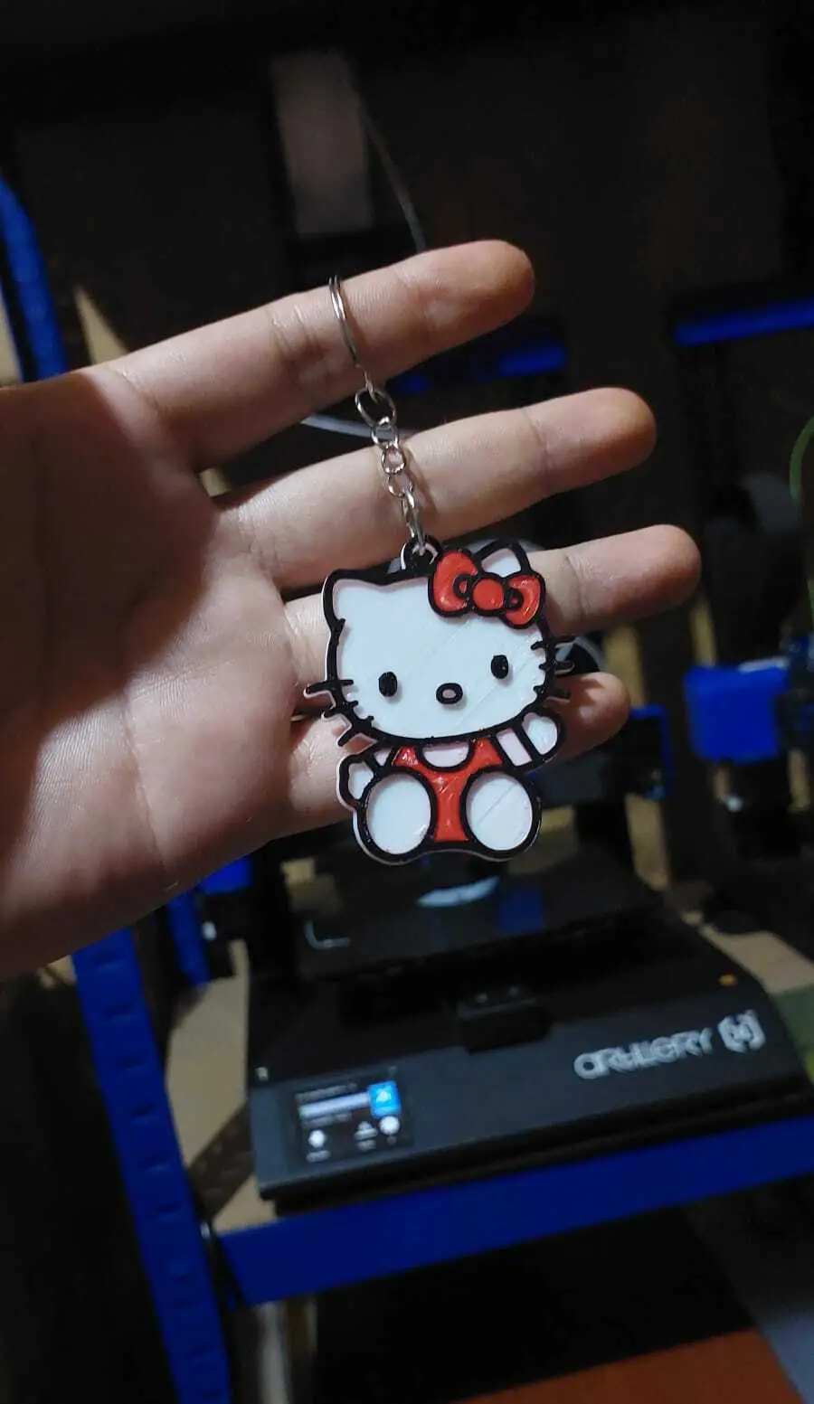 HELLO KITTY / KEY CHAIN keychain — modelo 3D