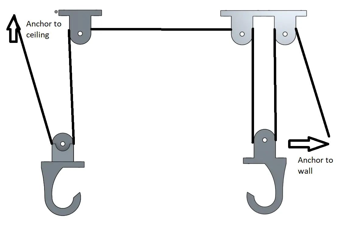 Bicycle Ceiling Mount — modelo 3D