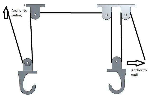 Bicycle Ceiling Mount — modelo 3D