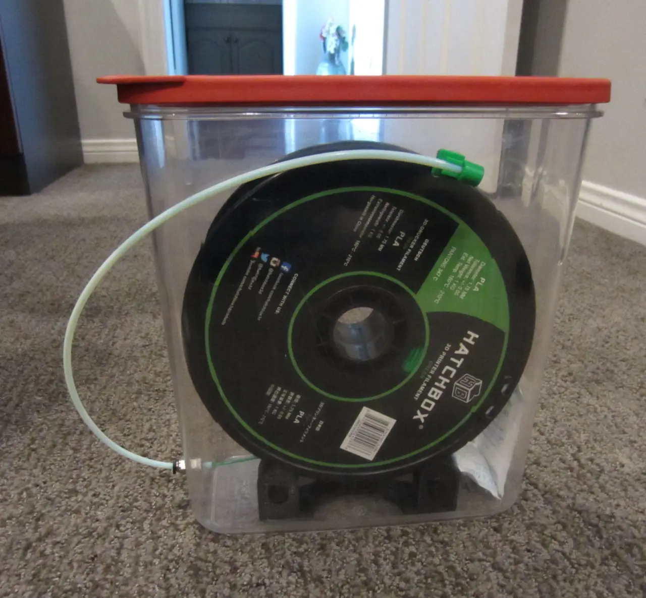 Airtight Filament Canister — modelo 3D