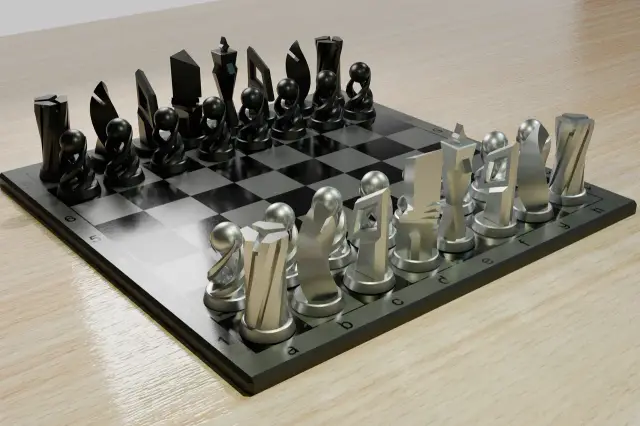 Chess Set — modelo 3D