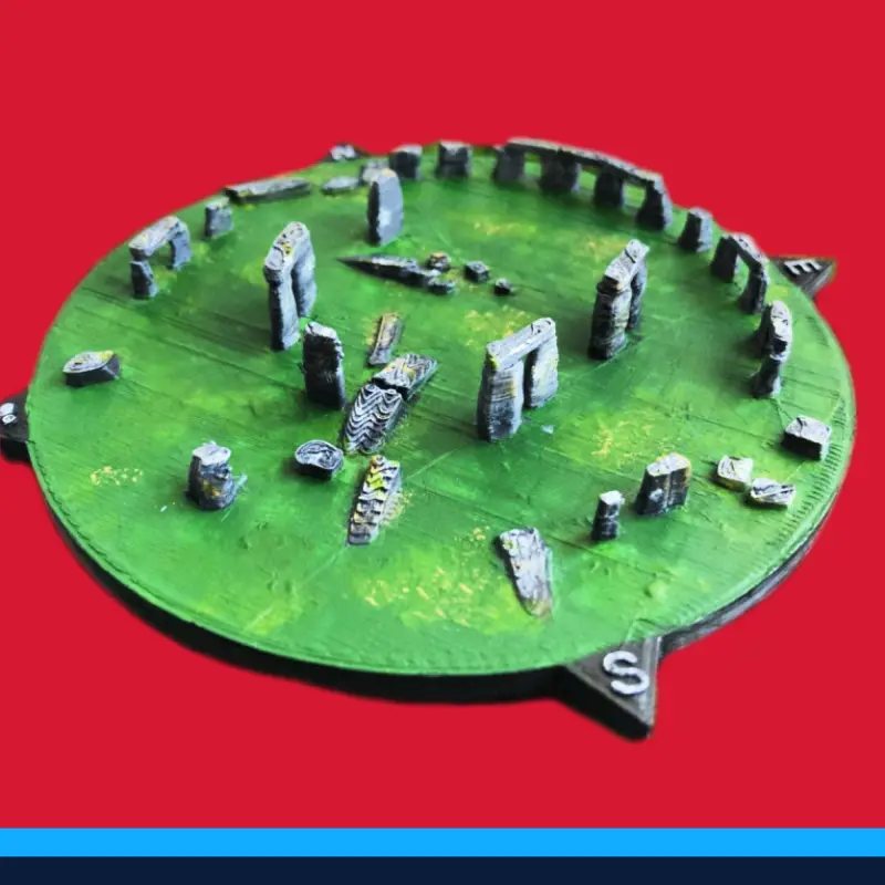 Stonehenge - England , UK — modelo 3D