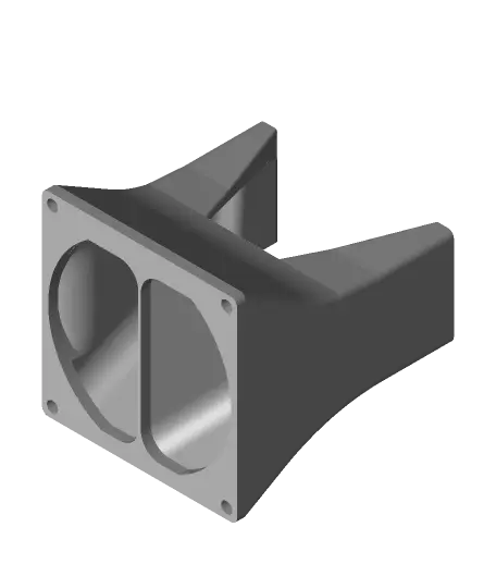 DJI Mini 3 80MM cooling fan shroud.stl — modelo 3D