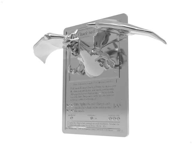 Charizard Card — modelo 3D