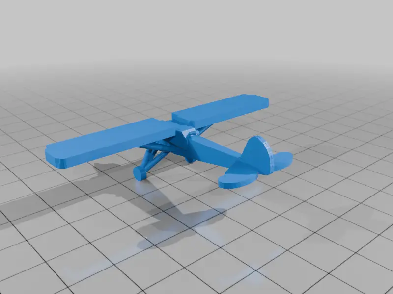 Fiesler fi156 Storch 1/200 — modelo 3D