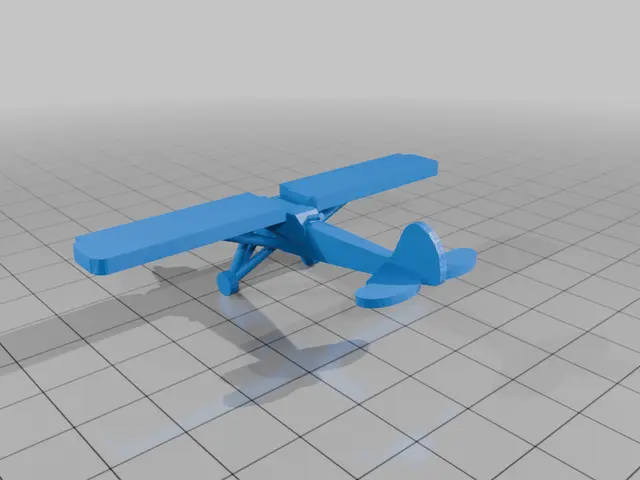Fiesler fi156 Storch 1/200 — modelo 3D