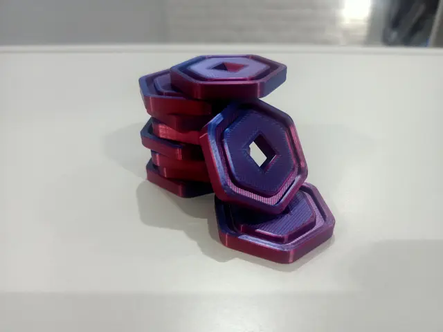 Roblox Robux Coin 2 sideded remix — modelo 3D