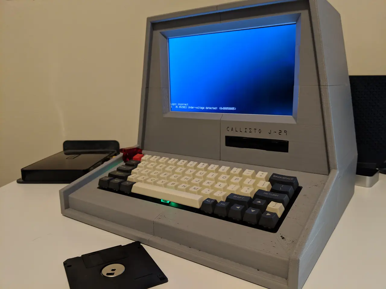 Raspberry Pi Retro Computer — modelo 3D