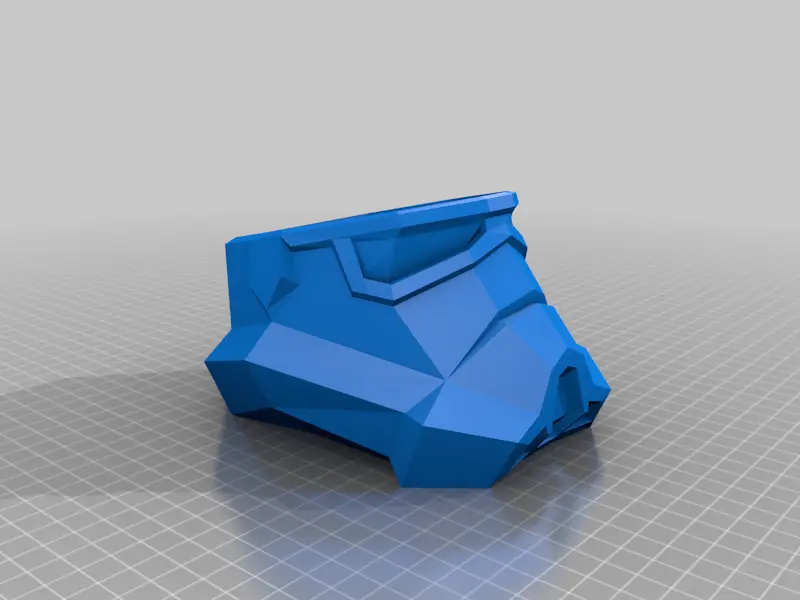 Low Poly Trooper Container — modelo 3D
