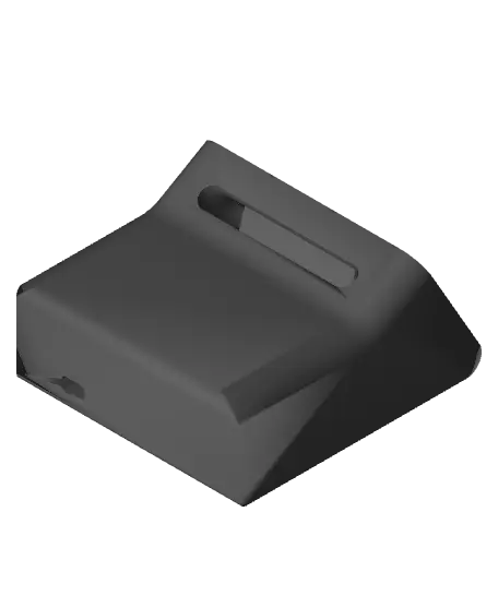 Dual MagSafe iPhone Standby Mode Dock Parametric — modelo 3D