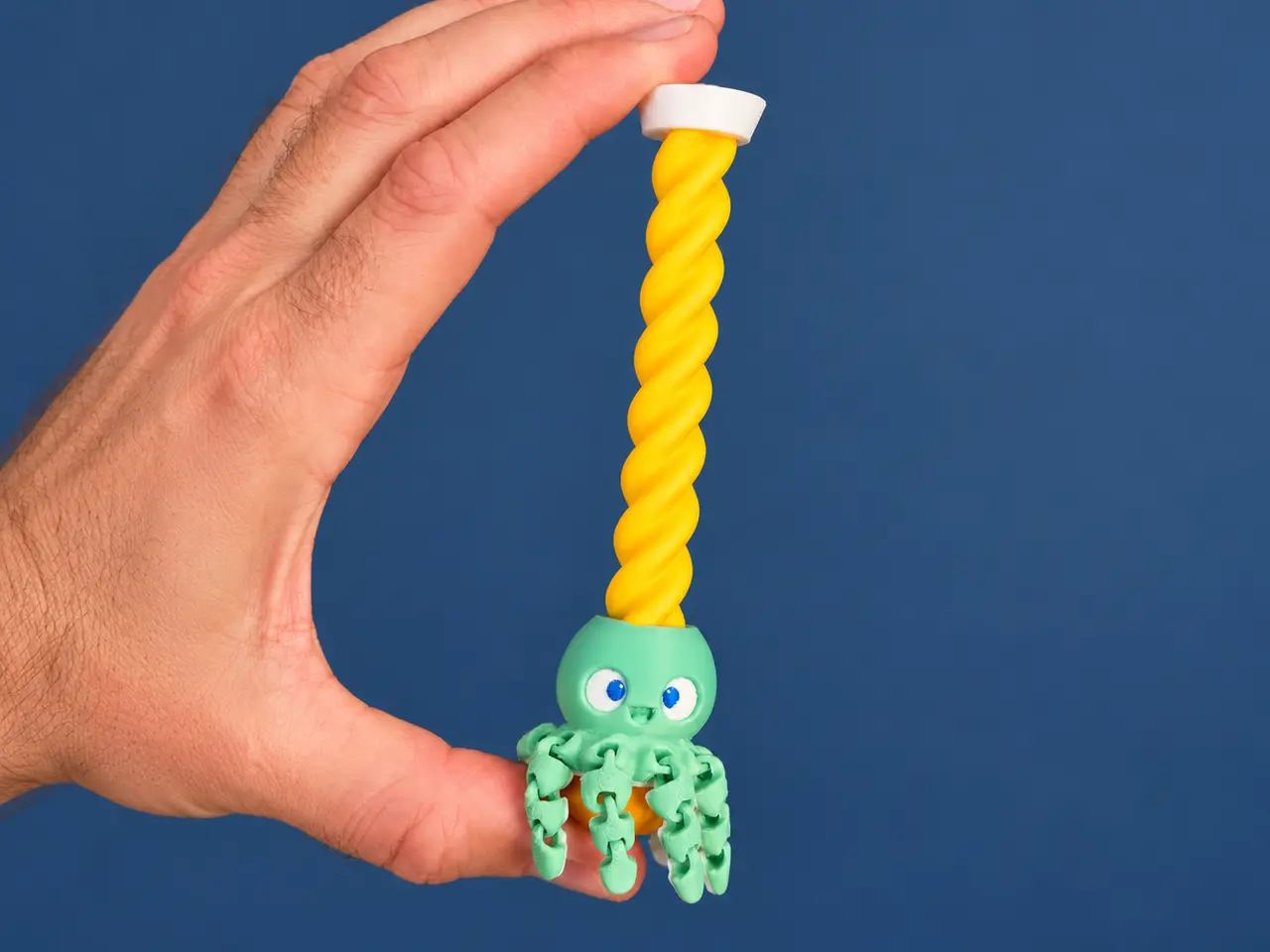 Mini Spinning Magic Octopus Wand — modelo 3D