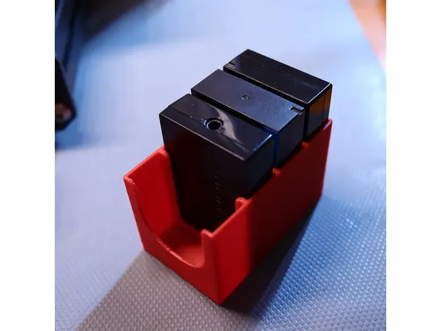 Canon LP-E12 battery case (1-4 slots) — modelo 3D