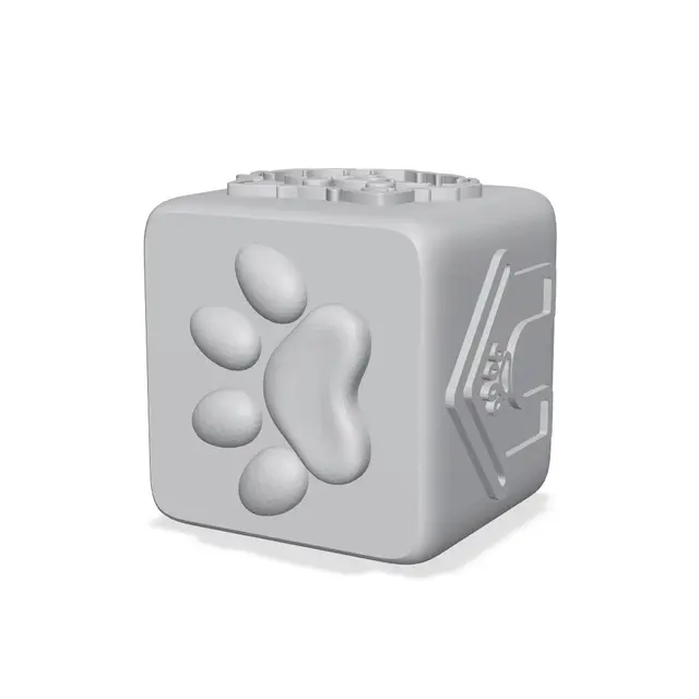 Play-doh stamping cube - dogs — modelo 3D