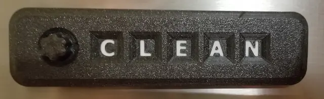 Dishwasher Clean/Dirty Sign — modelo 3D