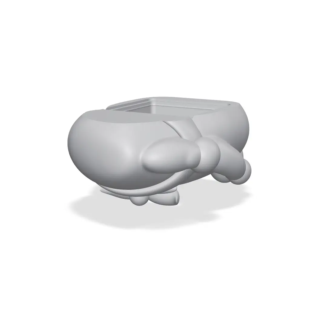 LONG BEARD - Santa Tissue Dispenser — modelo 3D