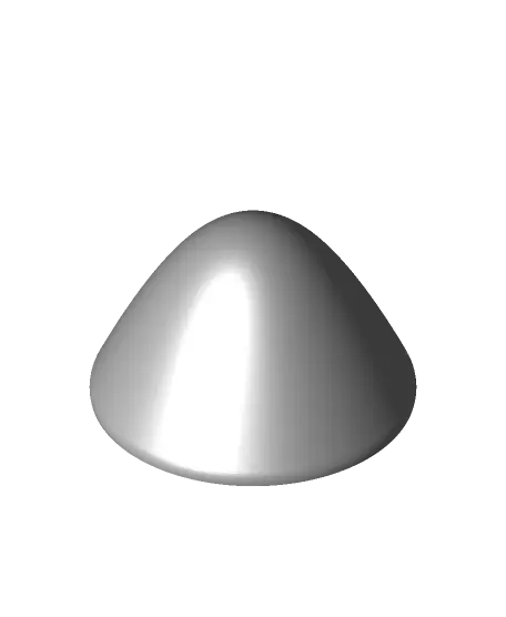 Mushroom Caps for Glowing Mushroom Light — modelo 3D
