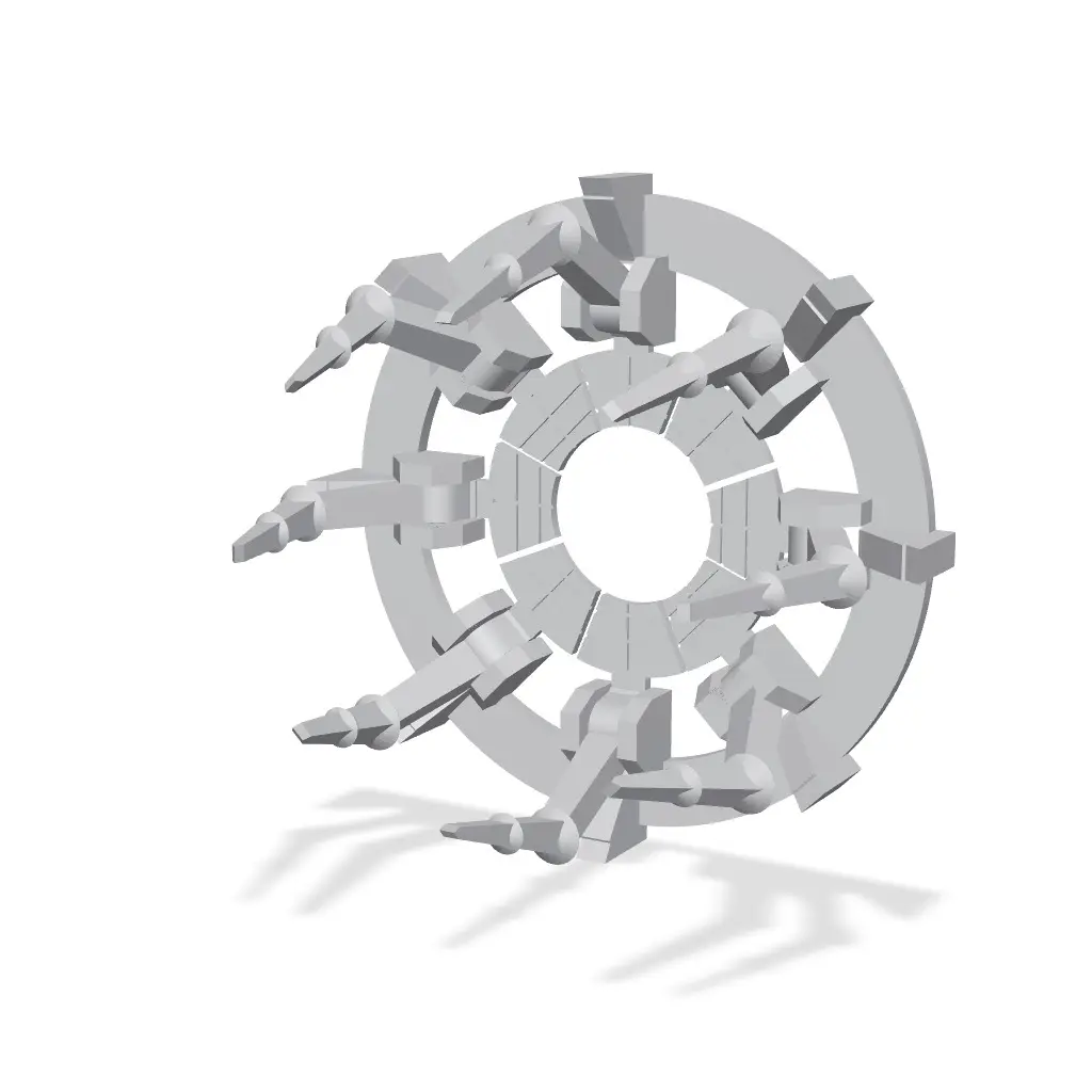 Spider Coaster That Grips Your Cup — modelo 3D