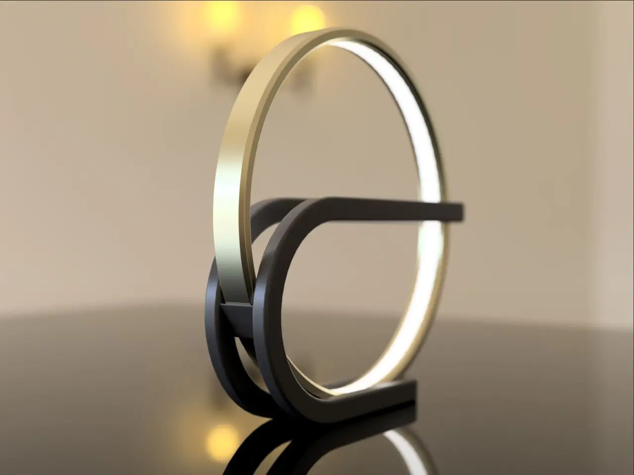OC lamp — modelo 3D