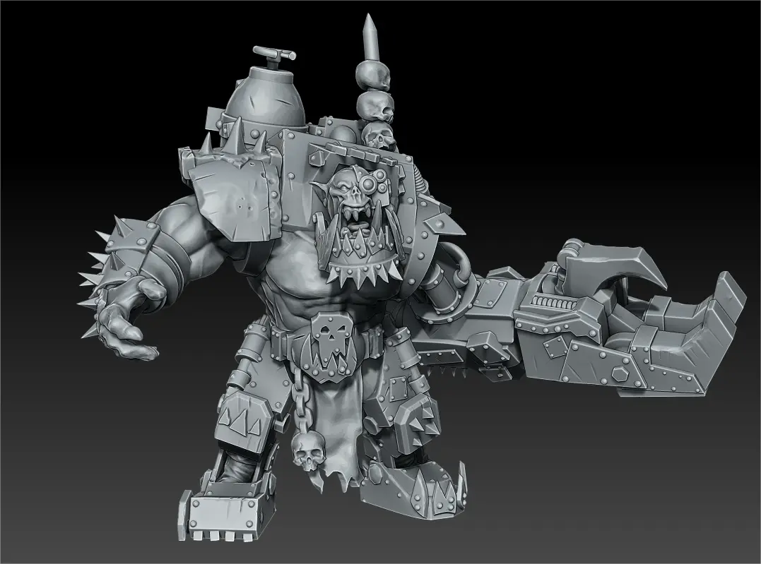 Warboss Orktober — modelo 3D