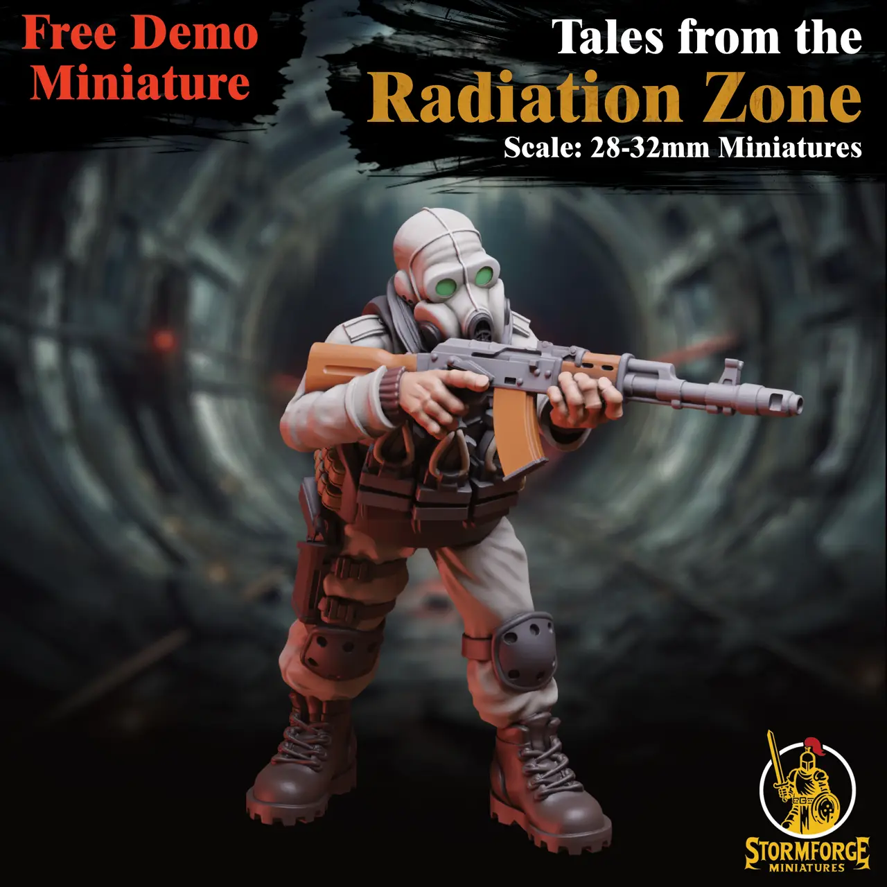 FREE Tales from the Radiation Zone: AK74 Soldier — modelo 3D