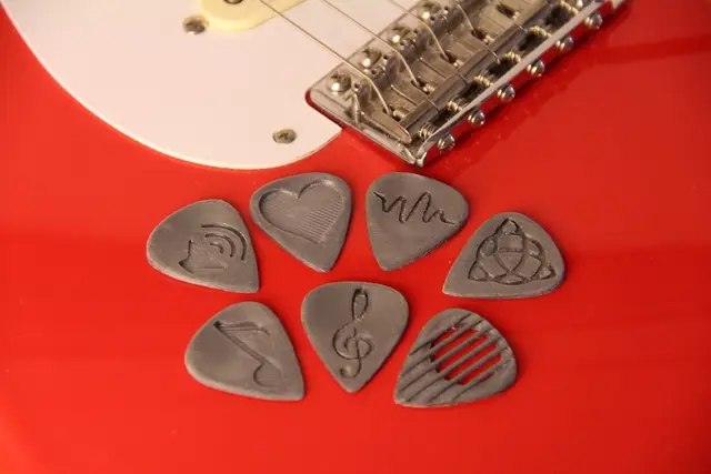 GuitarPicks — modelo 3D