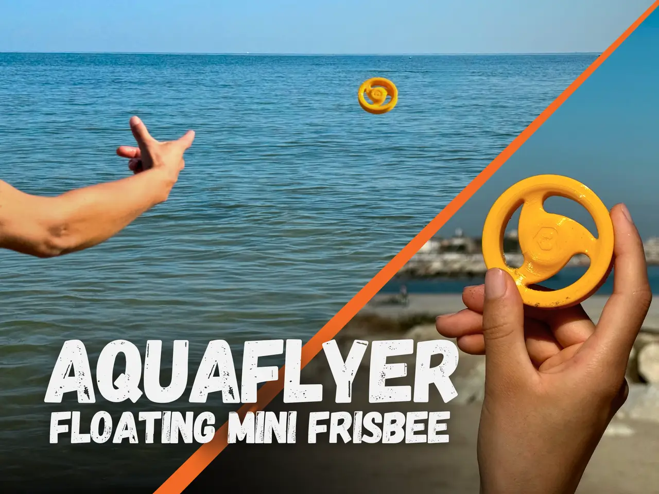 AquaFlyer: The Ultimate Floating Mini Frisbee — modelo 3D