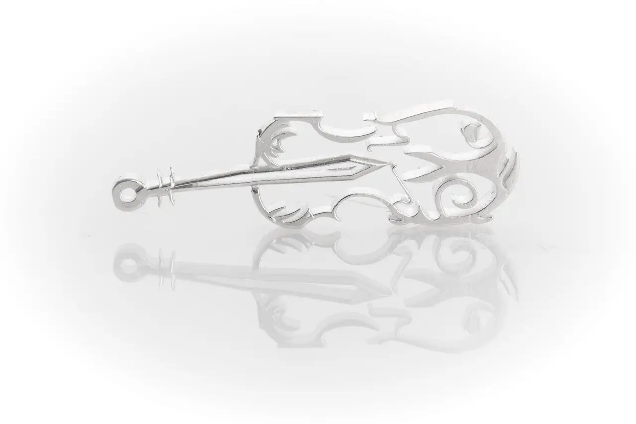 Violin Earring — modelo 3D
