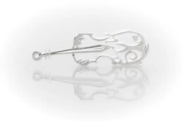 Violin Earring — modelo 3D