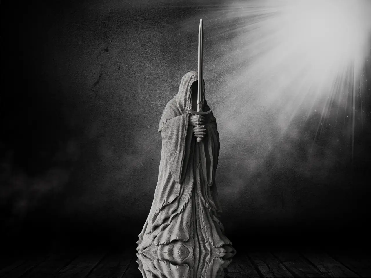 Nazgul Figure – Lord of the Rings — modelo 3D