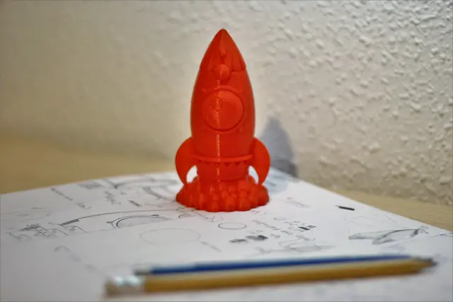 AstroPrint Rocket (For Printer Calibration & Stress Testing) — modelo 3D