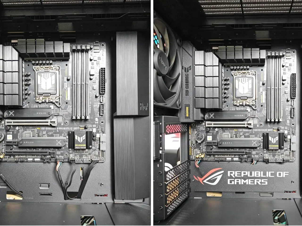 ROG _MATX主板占位板 — modelo 3D
