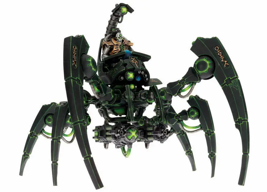Acechante de Triarca Necrona Warhammer 40.000 W40k 10thEdition Triarch Lych NecroGuard — modelo 3D