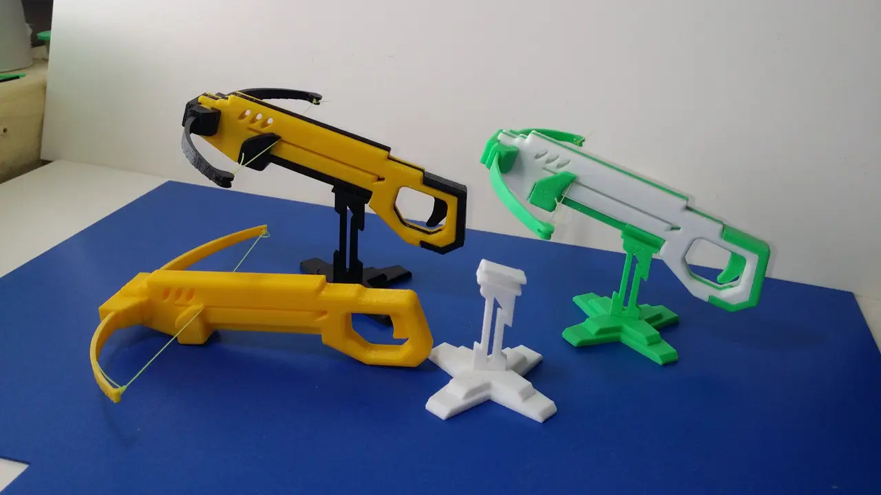 Repeating mini crossbow — modelo 3D