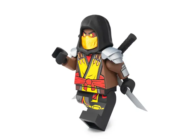 Mortal Kombat Scorpion Modular Figure — modelo 3D